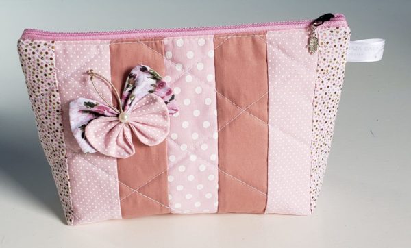 Necessaire Rosa - Pronta entrega